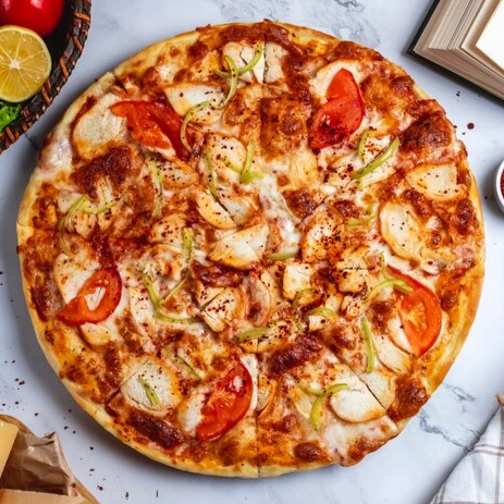 tandoori chicken pizza